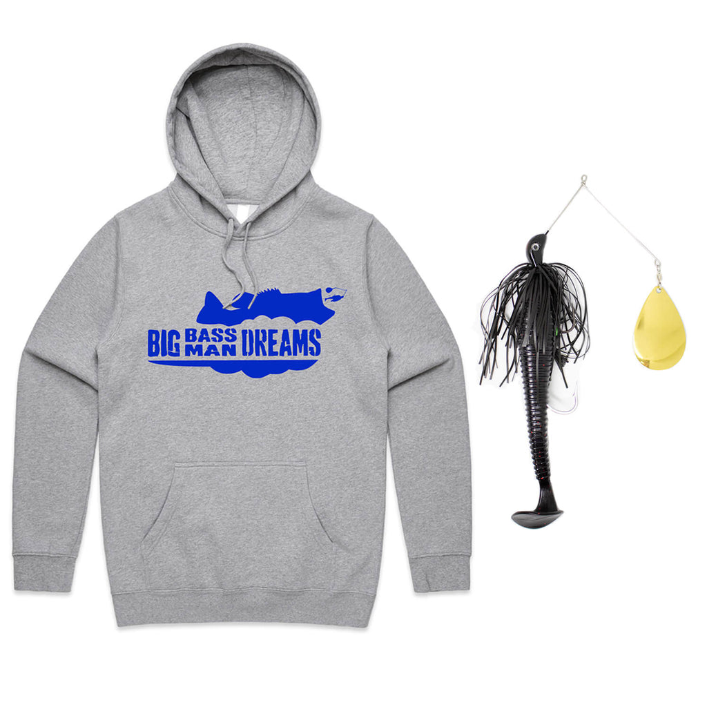 Big Bassman Dreams Hoodie & Spinnerbait Combo