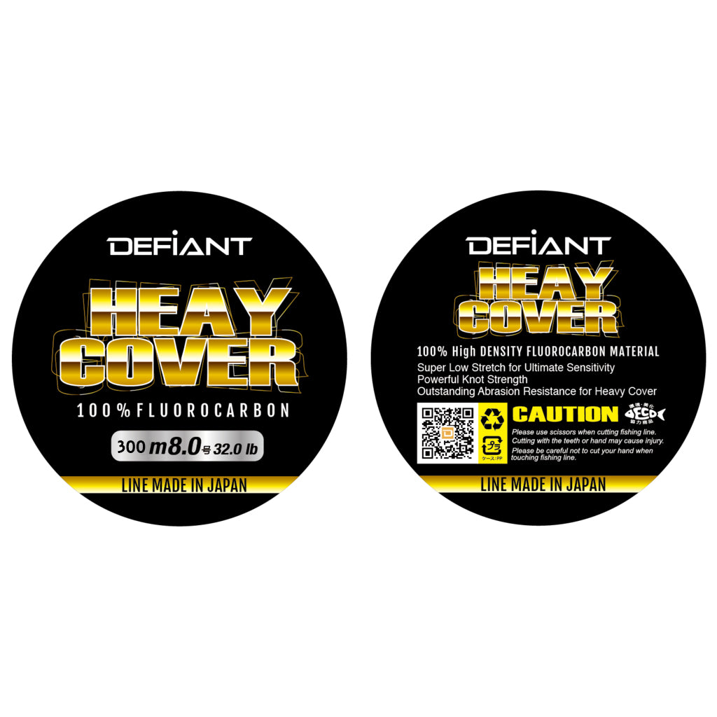 Defiant Heavy Cover 100% Fluorocarbon 300 Meters